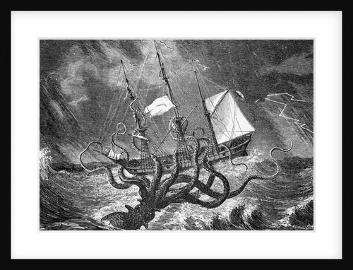 Seamonsters, The Kraken by Anonymous