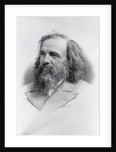 Dmitry Ivanovich Mendeleyev by Anonymous
