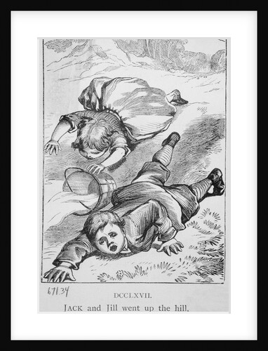 Illustration Fron Jack And Jill Rhyme by Anonymous