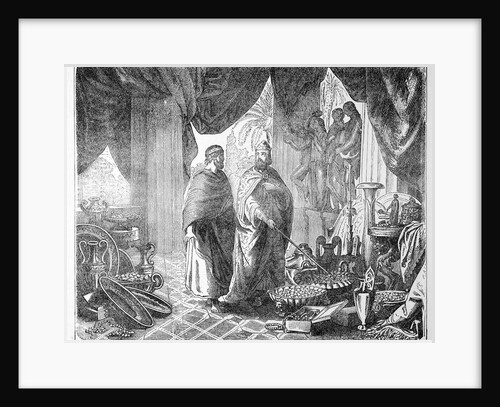 Croesus, King Of Lydia & His Treasures by Anonymous