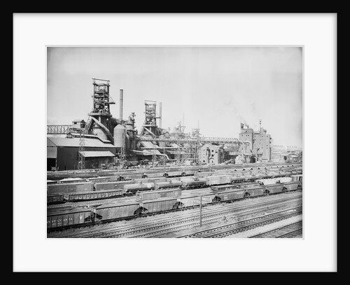 Steel Mill In Youngstown Ohio by Anonymous