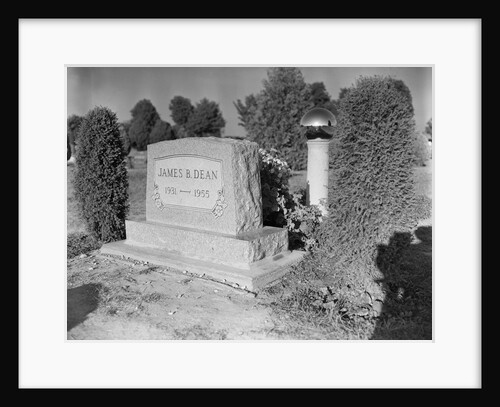 James Dean'S Headstone by Anonymous