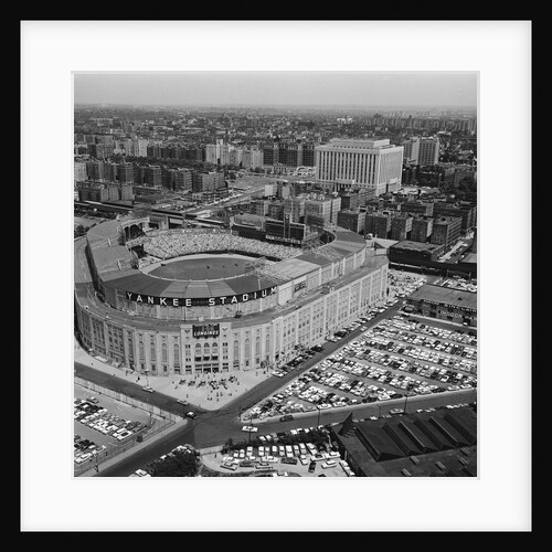 Aerial View Of Yankee Stadium by Anonymous