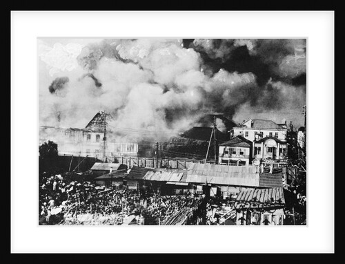 Earthquake In Tokyo Japan by Anonymous