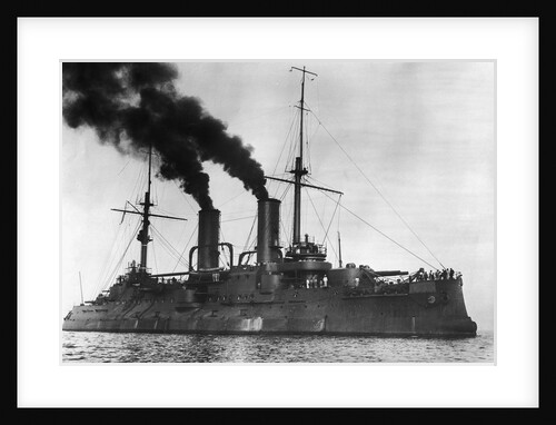 Russian Battleship Tsarevitch by Anonymous