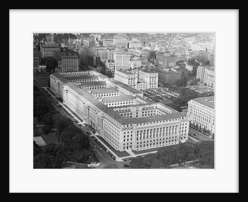 Aerial View Of Department Of Commerce by Anonymous