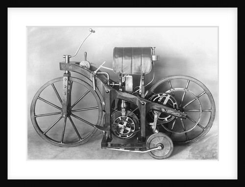 First Motorcycle Constructed by Daimler