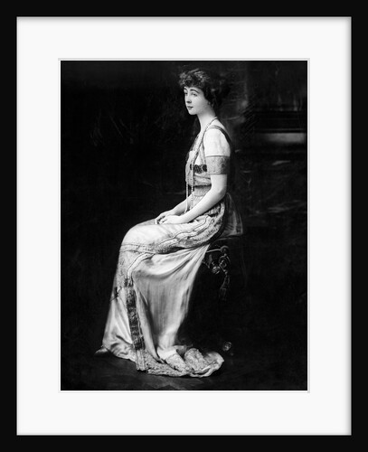 Consuelo Vanderbilt Wearing Formal Gown by Anonymous
