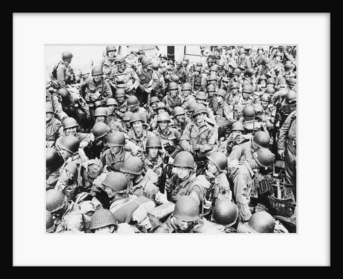 American Infantry Headed for France by Anonymous