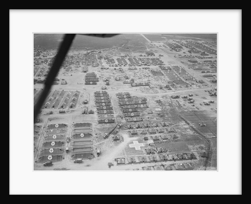 Bombed Allied Field Hospital by Anonymous