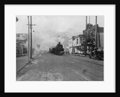 Alaskan Railway by Anonymous