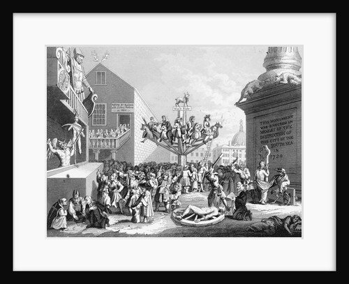 An Emblematical Print on the South Sea Scheme by William Hogarth
