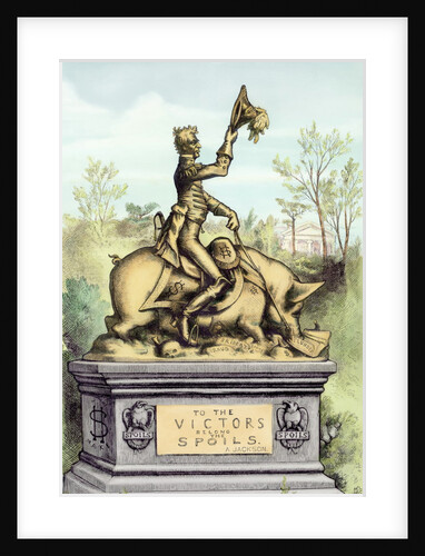 Andrew Jackson Riding Pig by Anonymous