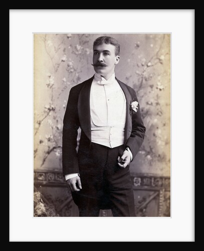 The Well Dressed Party Goer Of 1890 by Anonymous