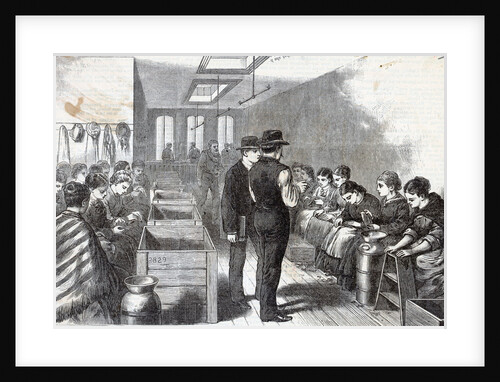 Women Working In Cigar Factory by Anonymous