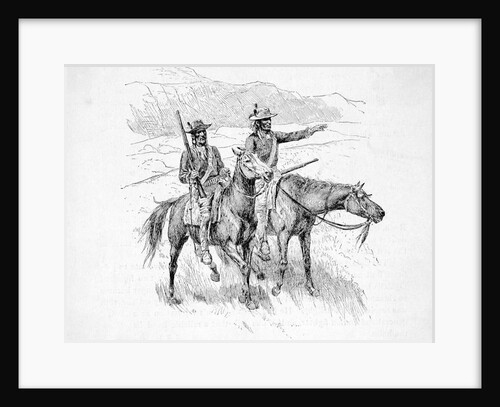 Crow Indian Scouts by Anonymous