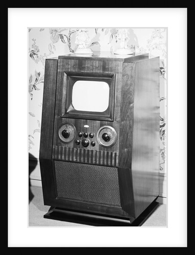 Television Set Of The 1940'S by Anonymous