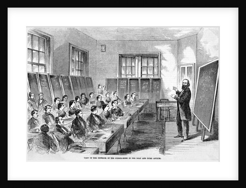 Interior Of Deaf And Dumb Asylum by Anonymous