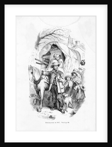 Emigration To The Western Us by Anonymous