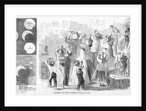 Watching The 1865 Eclipse by Anonymous