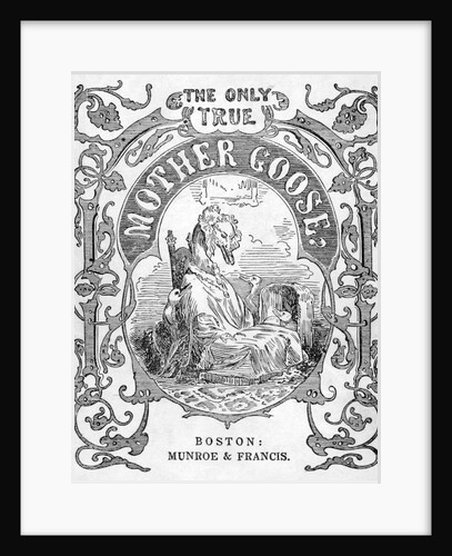 Titlepage Of Mother Goose Nusery Rhymes by Anonymous