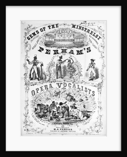 Advertisement For Minstral Show by Anonymous