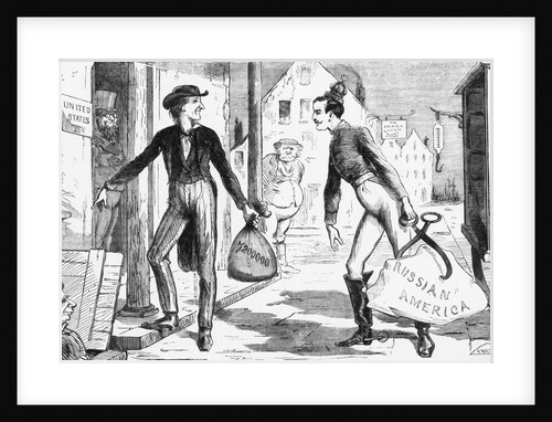 Cartoon Ridiculing US Purchase of Alaska by Anonymous