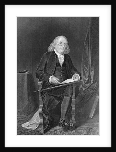 Seated Portrait of Benjamin Franklin by Anonymous