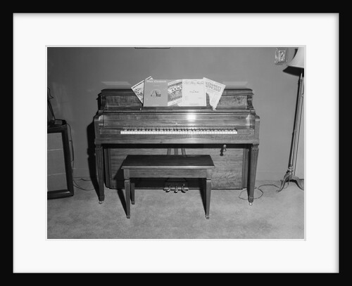 Irving Berlins Specially Built Piano by Anonymous
