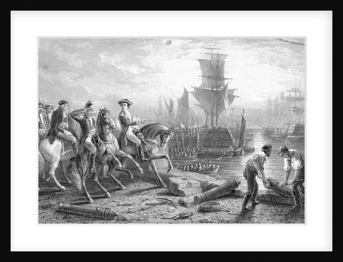 General Howe Evacuating Boston by Anonymous
