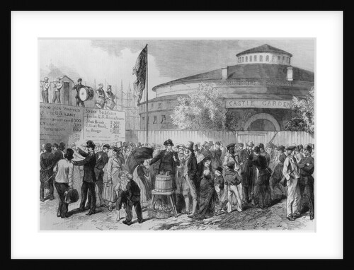 Illus.; Men Enlisting; Civil War by Anonymous