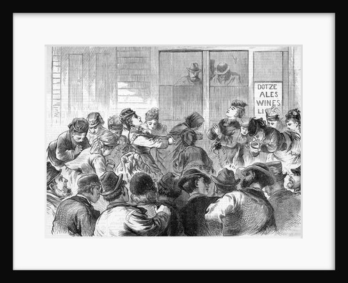 Women'S Whisky War In Ohio by Anonymous