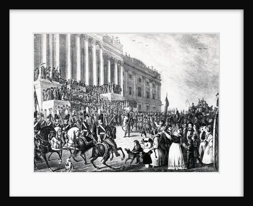 President Harrison'S Inauguration by Anonymous