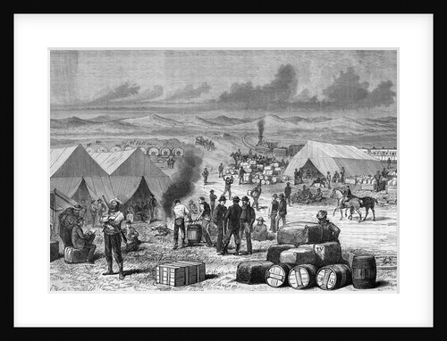 Illustration of Pacific Railroad Production by Anonymous