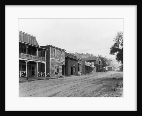 Universal Studios' Western Movie Set by Anonymous
