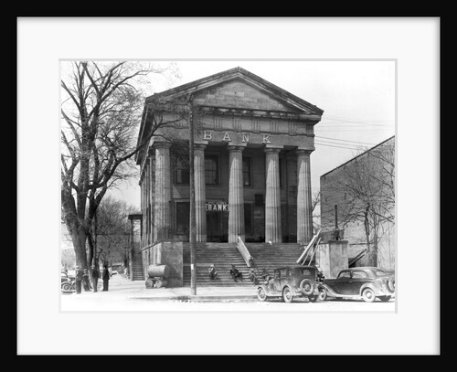 Bank Exterior by Anonymous