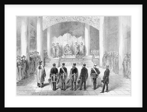 Reception Of Foreign Ministers; Emperor by Anonymous