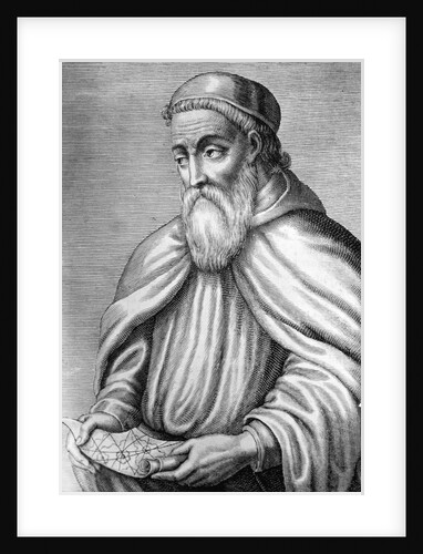 Portrait of Amerigo Vespucci Holding a Map by Anonymous