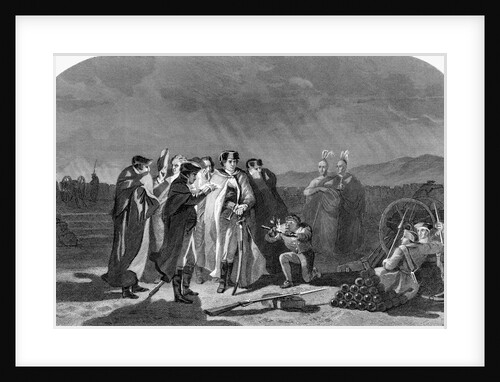 Night Council At Fort Necessity by Anonymous