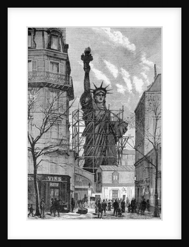 Statute Of Liberty In Paris by Anonymous