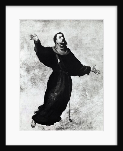 Saint Francis Floating Heavenward by Anonymous