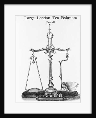 Antique Scale Used In Apothecary Shops by Anonymous