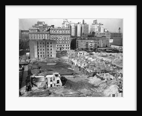 Urban Renewal In Harlem by Anonymous