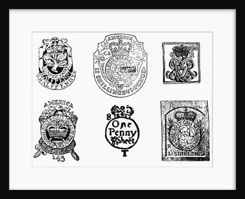 British Stamps For American Colony Goods by Anonymous