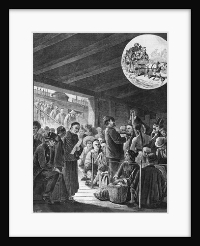 Chinese Immigrants Arriving In San Fran by Anonymous