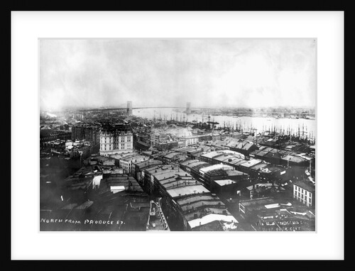 Aerial View Of New York City by Anonymous