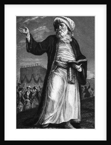 Engraving of Muhammad by Anonymous