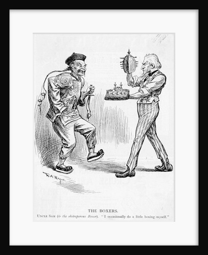 Boxer Rebellion Cartoon by Anonymous