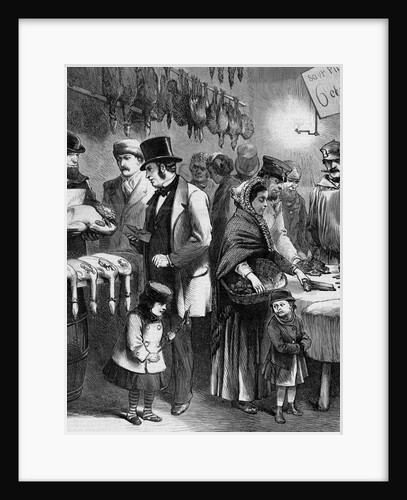 Rich And Poor; or, the Two Christmas Dinners Illustration by Anonymous