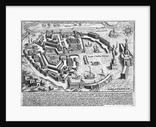 Shipping Port In Ancient Rome by Anonymous